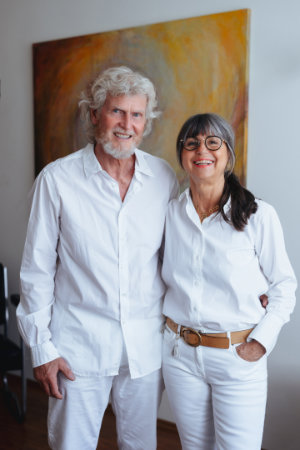Dr. Michael Brust mit seiner Frau Brigitte