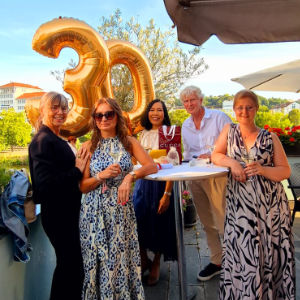 Jubiläumsfeier des Praxisteams